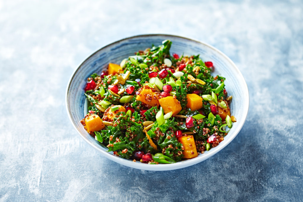 pumpkin and quinoa salad